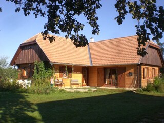Das Haus von vorne