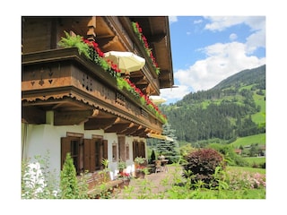 Blick nach Mayrhofen