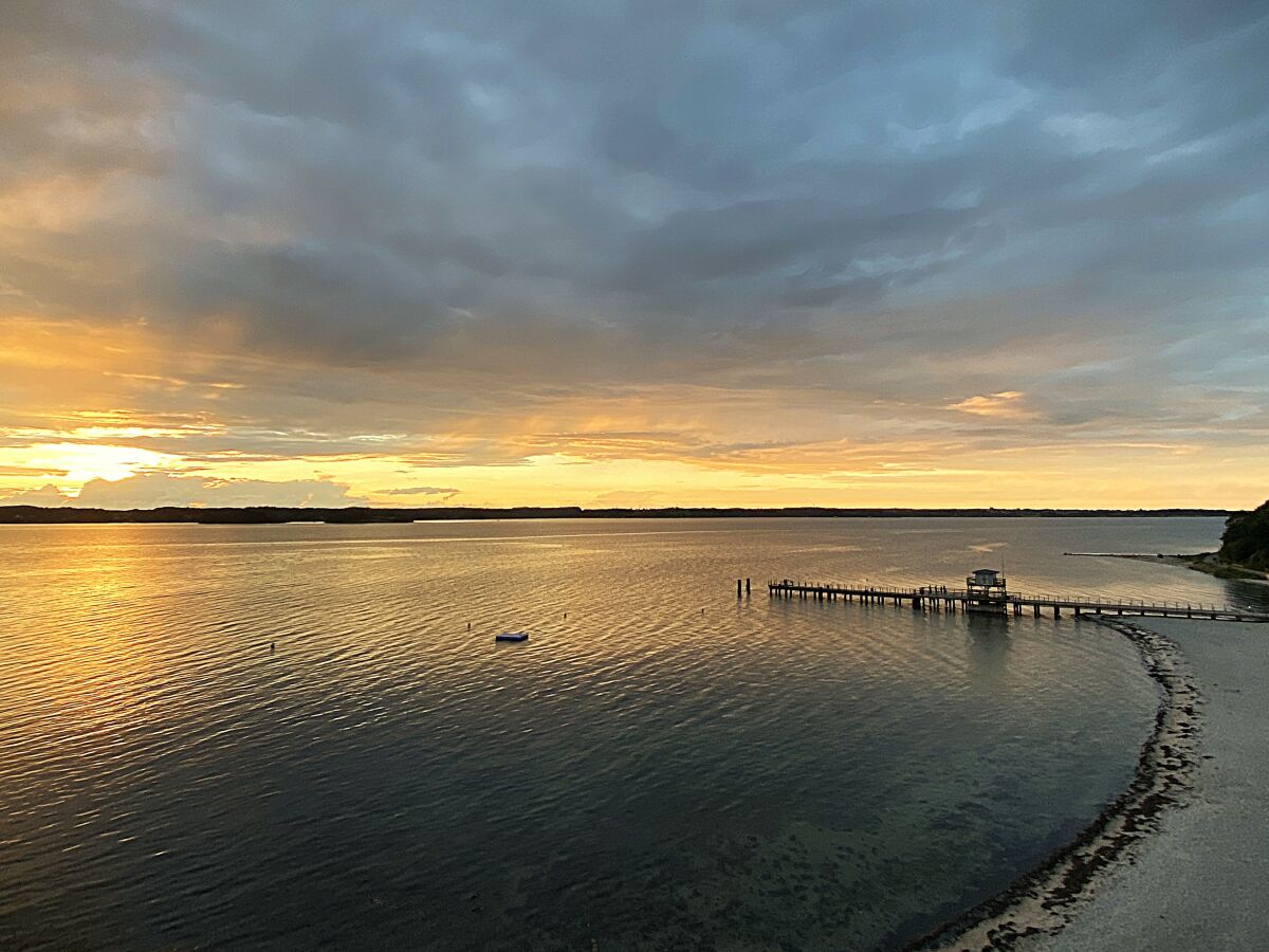 Gästefoto : Ausblick kurz nach Sonnenuntergang 07/2024