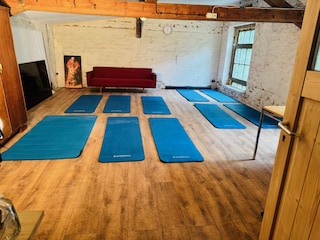Yoga und Workshopraum 50qm, im Nebengebäude,