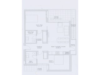 Apartamento de vacaciones Lajares Plano de planta 41