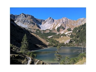 Der Soiernsee - ein beliebtes Wanderziel im Gebirge