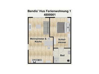 Appartamento per vacanze Borkum Registrazione all'aperto 4