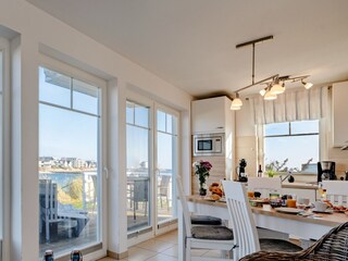 Wohn und Essbereich Strand Hus by Seeblick Ferien ORO