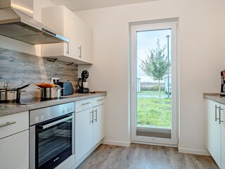 vollausgestattete Küche im Loosten Hus by Seeblick Ferien ORO