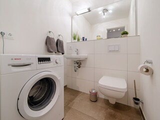 Gäste WC im Erdgeschoss im Lootsen Hus by Seeblick Ferien ORO