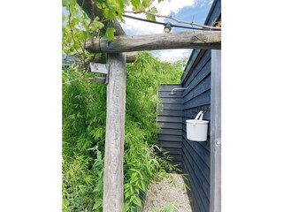 Outside shower