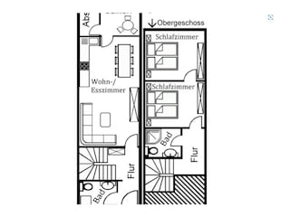 Ferienwohnung Duhnen Grundriss 41