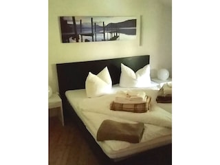 One of the bedrooms