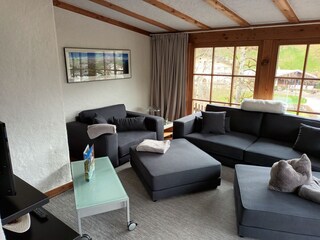 Wohnzimmer, mit herrlichem Ausblick