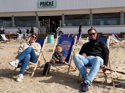 Familie Nina und Michel Lange