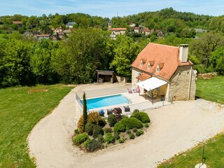 Casa de vacaciones Espédaillac Grabación al aire libre 3