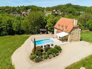 Ferienhaus Espédaillac Außenaufnahme 1