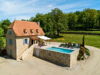Ferienhaus Espédaillac Außenaufnahme 10