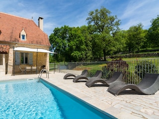 Ferienhaus Espédaillac Außenaufnahme 5