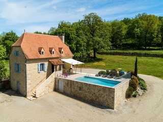 Ferienhaus Espédaillac Außenaufnahme 12