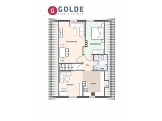 Ferienwohnung St. Peter-Ording Grundriss 21