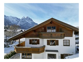 Ferienhaus Zugspitzland Außenaufnahme 2