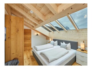 Schlafzimmer mit Sternenblick