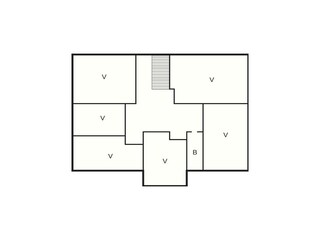 Vakantiehuis Masfjorden Grondplan 16