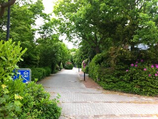 idyllische Wohngegend, fast kein Verkehr