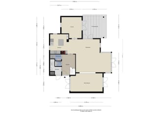 Chalet Kamperland Grondplan 38