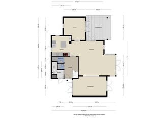 Chalet Kamperland Grondplan 39