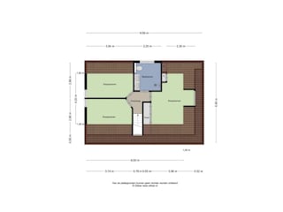 1e Stockwerk mit 3 Schlafzimmer