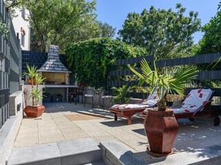 Appartement Arbanija Buitenaudio-opname 9