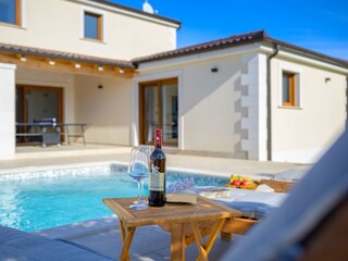 Villa Loborika Grabación al aire libre 8