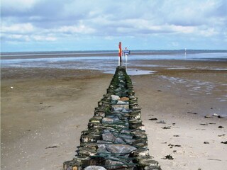 Strand bei Ebbe