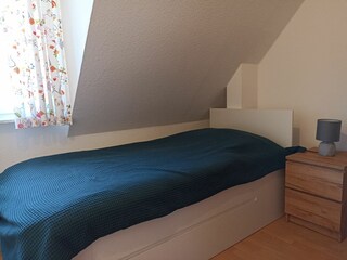 Schlafzimmer mit Einzelbetten