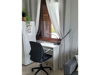 Schreibtisch mit LAN Anbindung