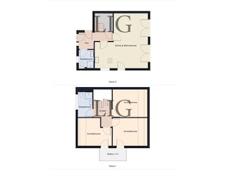 Grundriss EG  & OG