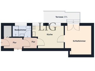 Holiday apartment Langeoog Floor Plan 15