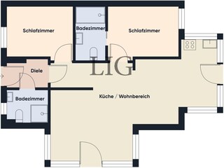 Holiday apartment Langeoog Floor Plan 20