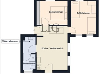 Holiday apartment Dornum & Umgebung Floor Plan 24