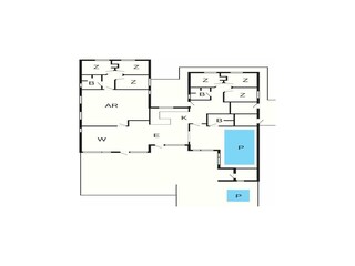 Vakantiehuis Sydals Grondplan 48