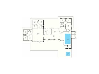 Vakantiehuis Houstrup Grondplan 41