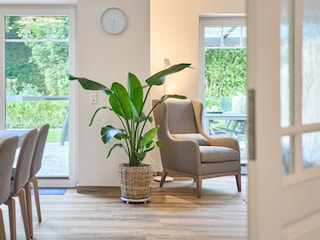 Lesesessel mit extra Beleuchtung