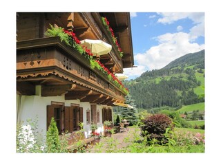 Blick nach Mayrhofen