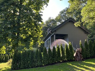 Exterior view in summer