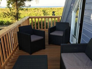 Balkon mit Meerblick