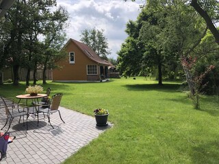 Blick in den großen Garten