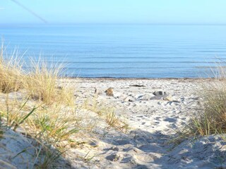 Der Strand vor der Tür