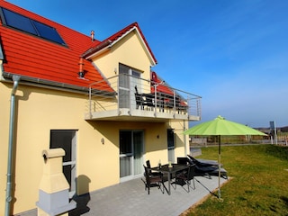 Außenansicht des Gartens