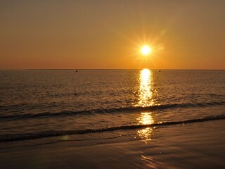 Sonnenuntergang am Strand