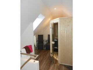 Studio mit Sauna