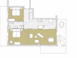 Vakantieappartement Meran Grondplan 21