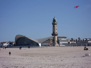 Der Strand von Warnemünde